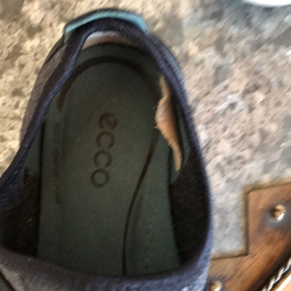 Ecco leather and scuba sneakers - Picture 2 of 4